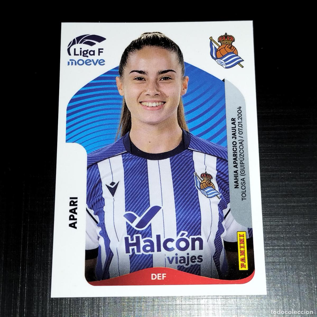 Cromos de f&uacute;tbol: 289 APARI REAL SOCIEDAD CROMOS LIGA F MOEVE FEMENINA PANINI 2025 2026 25 26