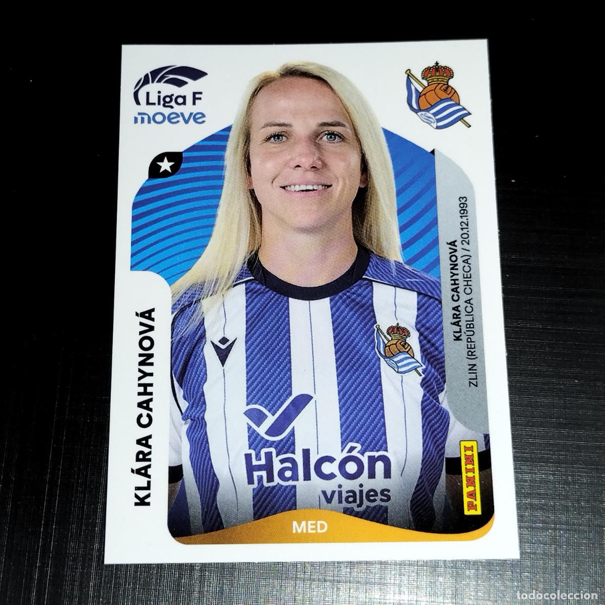 Cromos de f&uacute;tbol: 293 KLARA CAHYNOVA REAL SOCIEDAD CROMOS LIGA F MOEVE FEMENINA PANINI 2025 2026 25 26