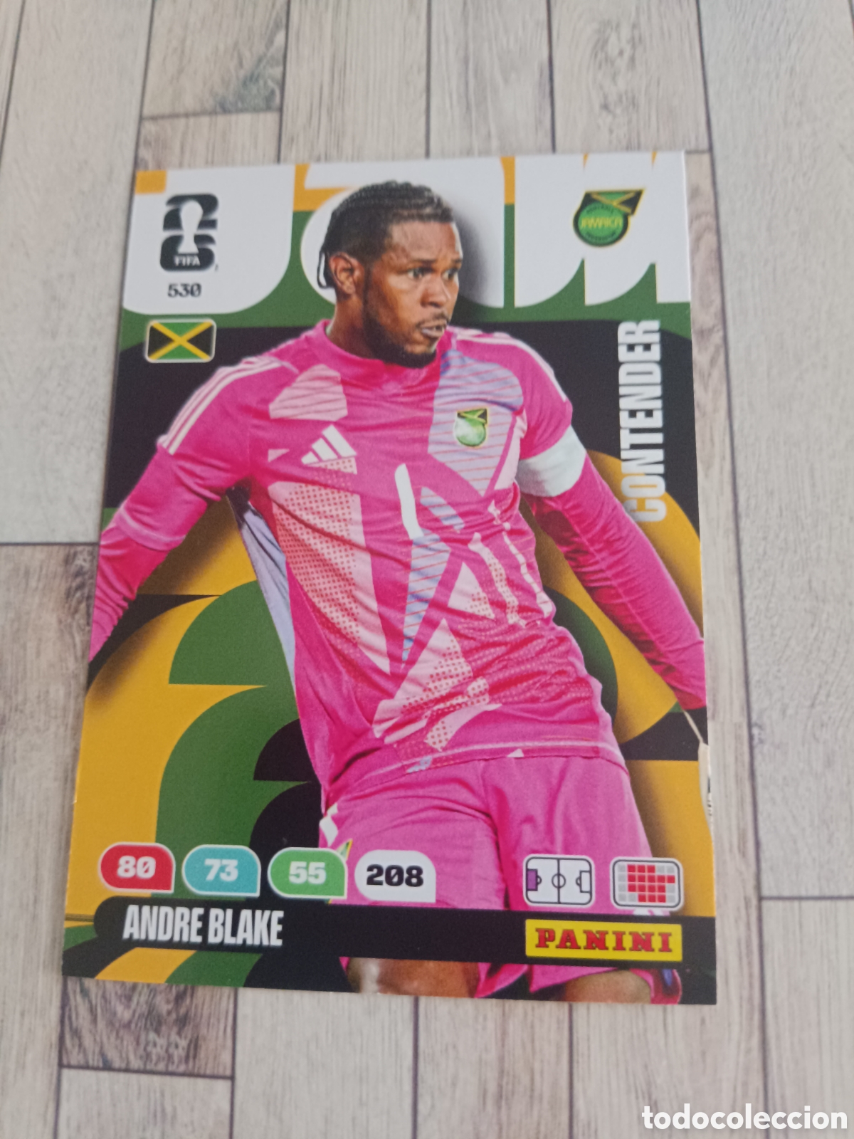 Cromos de f&uacute;tbol: 530 BLAKE JAMAICA CONTENDER ADRENALYN XL MUNDIAL FIFA WORLD CUP 2026 PANINI