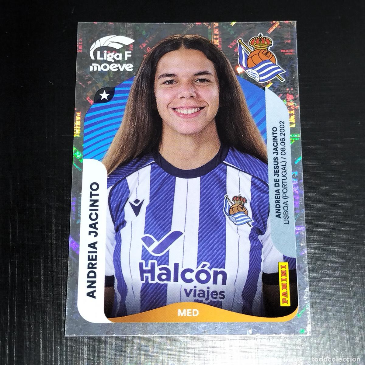 Cromos de f&uacute;tbol: 294 ANDREIA JACINTO REAL SOCIEDAD CROMOS LIGA F MOEVE FEMENINA PANINI 2025 2026 25 26