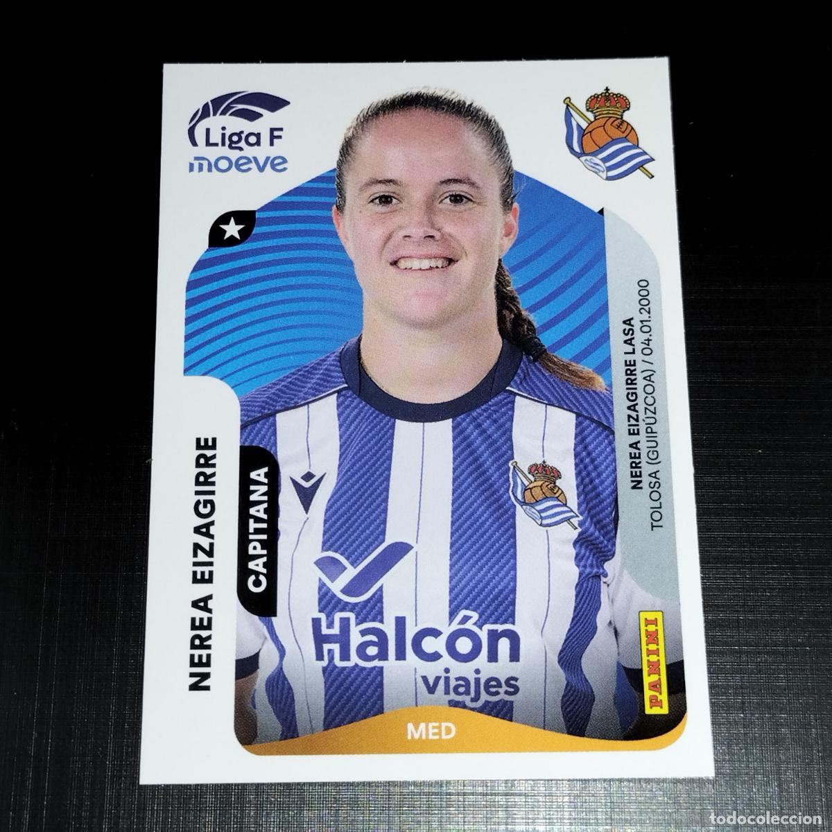 Cromos de f&uacute;tbol: 296 NEREA EIZAGIRRE REAL SOCIEDAD CROMOS LIGA F MOEVE FEMENINA PANINI 2025 2026 25 26
