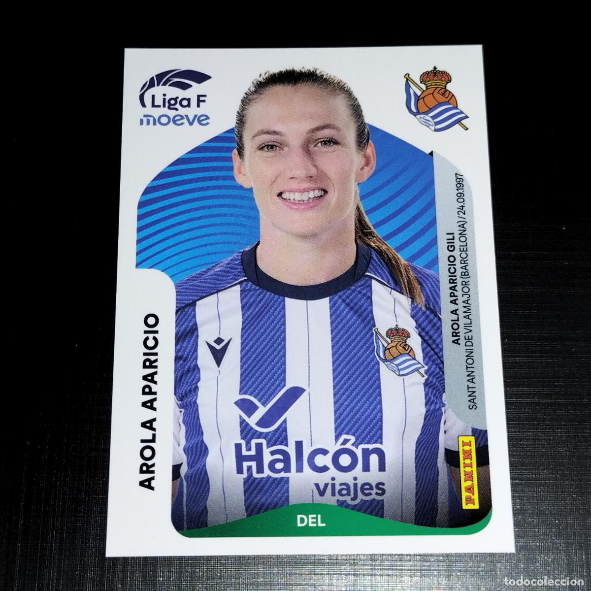 Cromos de f&uacute;tbol: 298 AROLA APARICIO REAL SOCIEDAD CROMOS LIGA F MOEVE FEMENINA PANINI 2025 2026 25 26