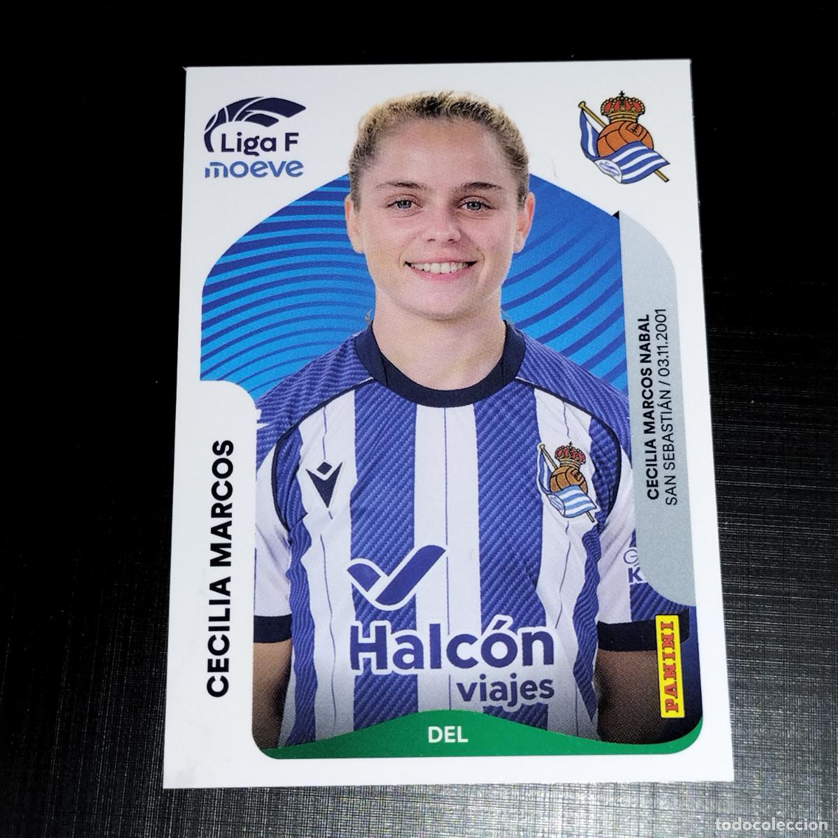 Cromos de f&uacute;tbol: 299 B CECILIA MARCOS REAL SOCIEDAD CROMOS LIGA F MOEVE FEMENINA PANINI 2025 2026 25 26