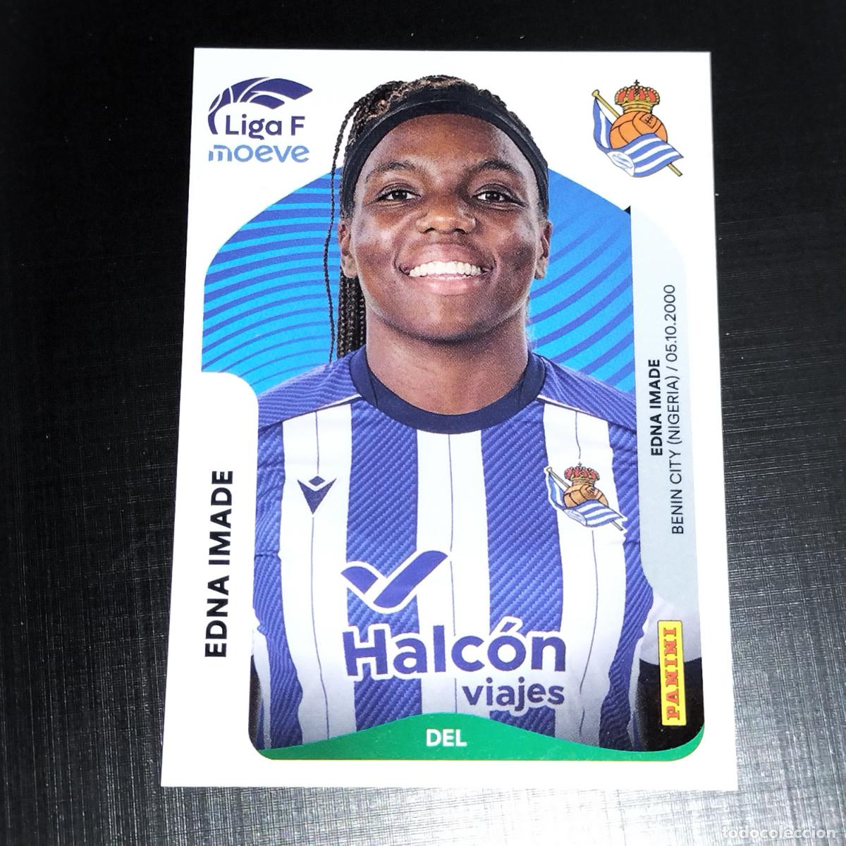 Cromos de f&uacute;tbol: 301 EDNA IMADE REAL SOCIEDAD CROMOS LIGA F MOEVE FEMENINA PANINI 2025 2026 25 26