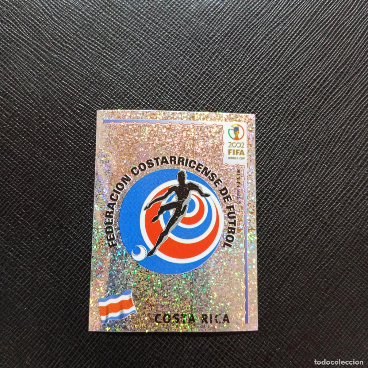 Cromos de f&uacute;tbol: 224 ESCUDO COSTA RICA PANINI 2002 MUNDIAL KOREA FUTBOL 02 CROMO - SIN PEGAR - A156 PG496