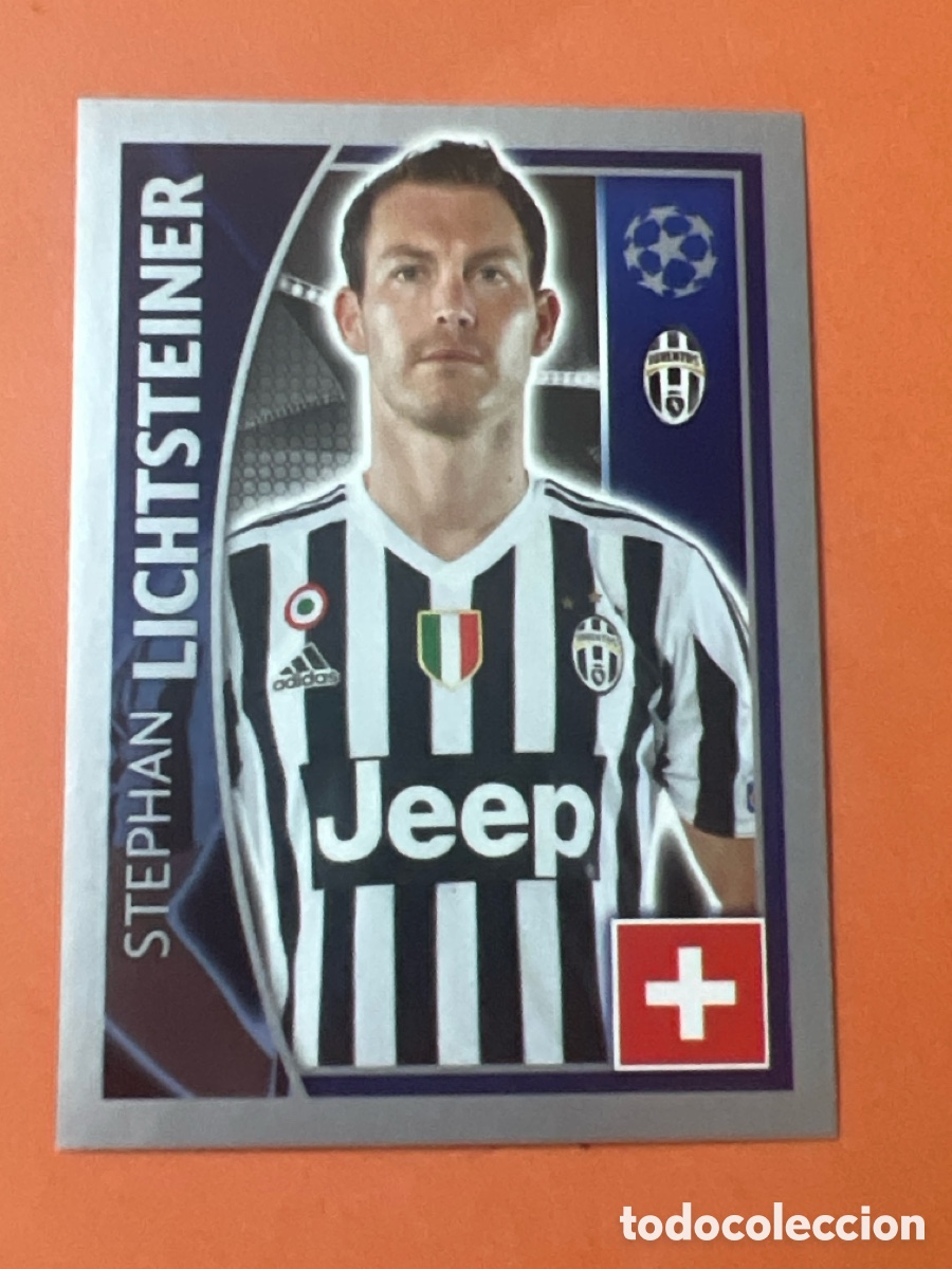 Figurine di Calcio: CROMO FUTBOL LICHTSTEINER JUVENTUS SIN PEGAR N&ordm; 237 CHAMPIONS LEAGUE 2015-2016/15-16 TOPPS