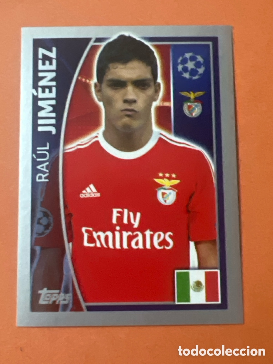Figurine di Calcio: C6656. TOPPS UEFA CHAMPIONS LEAGUE 2015 2016 172 RAUL JIMENEZ (BENFICA) - STICKER SIN PEGAR - 15 16