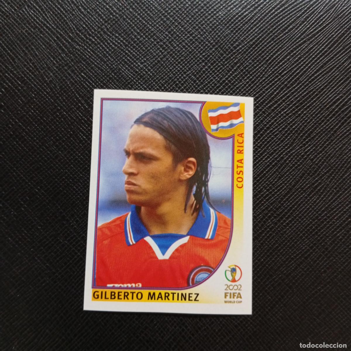 Figurine di Calcio: 229 GILBERTO MARTINEZ COSTA RICA PANINI 2002 MUNDIAL KOREA FUTBOL 02 CROMO - SIN PEGAR - A156 PG496