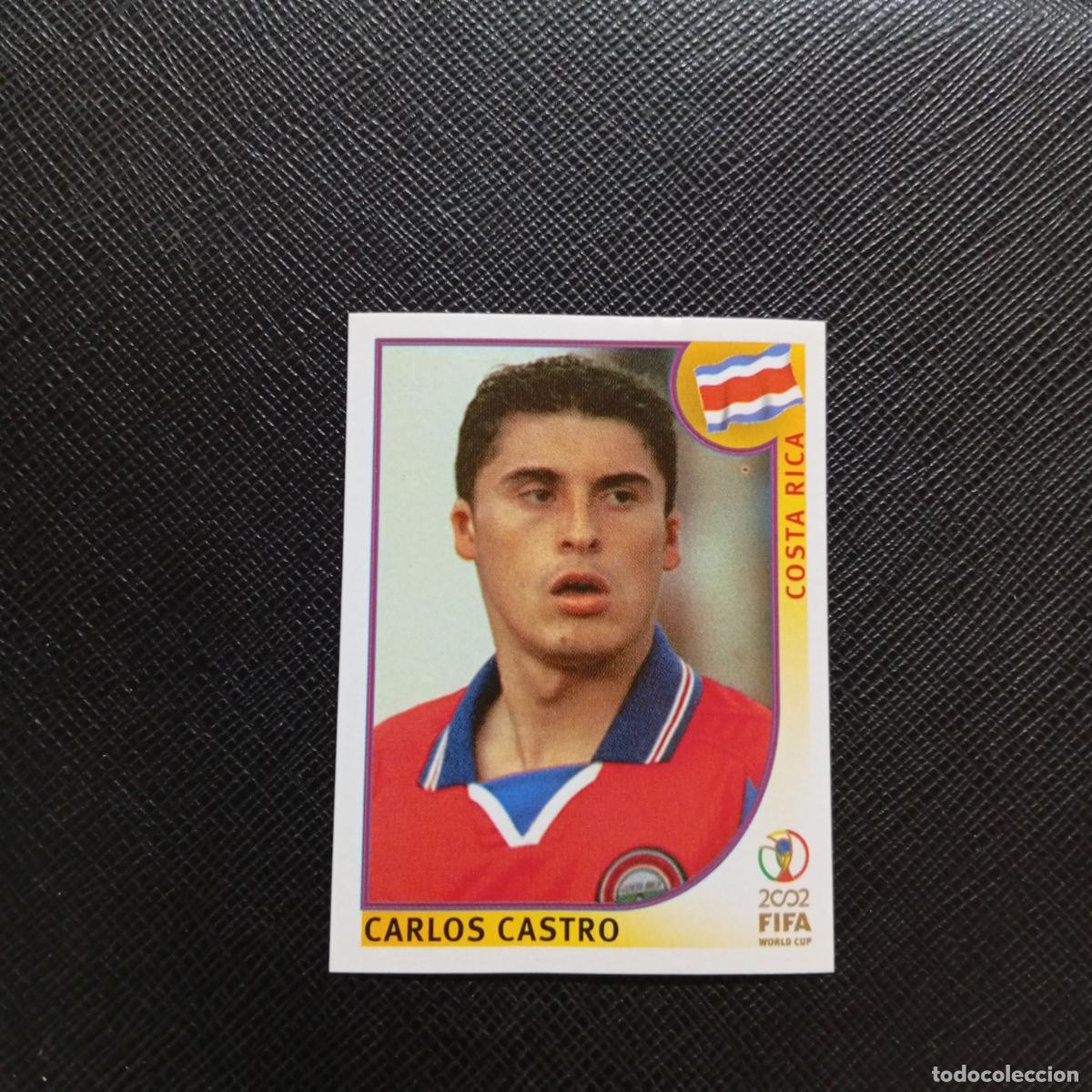 Figurine di Calcio: 230 CARLOS CASTRO COSTA RICA PANINI 2002 MUNDIAL KOREA FUTBOL 02 CROMO - SIN PEGAR - A156 PG496