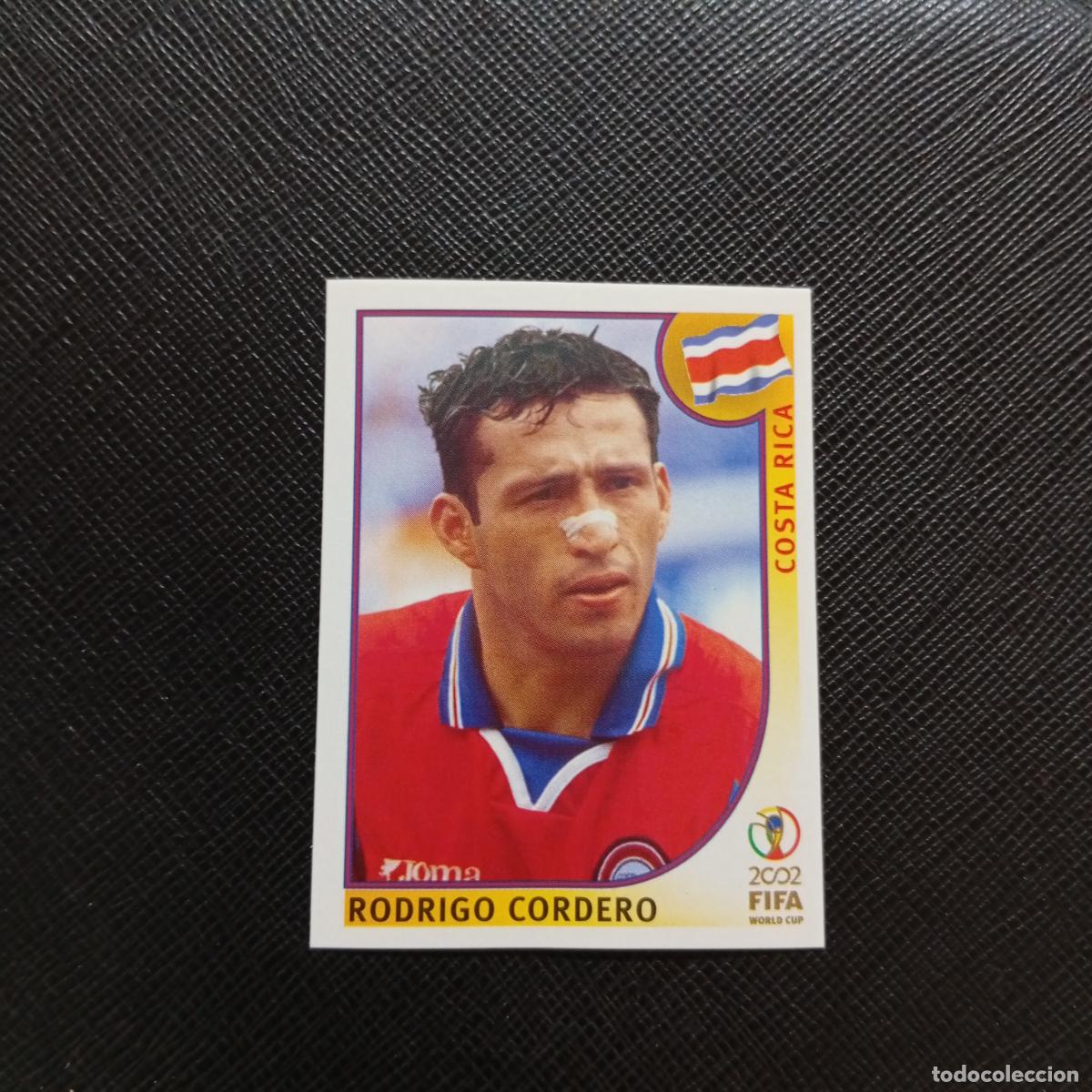 Figurine di Calcio: 231 RODRIGO CORDERO COSTA RICA PANINI 2002 MUNDIAL KOREA FUTBOL 02 CROMO - SIN PEGAR - A156 PG496