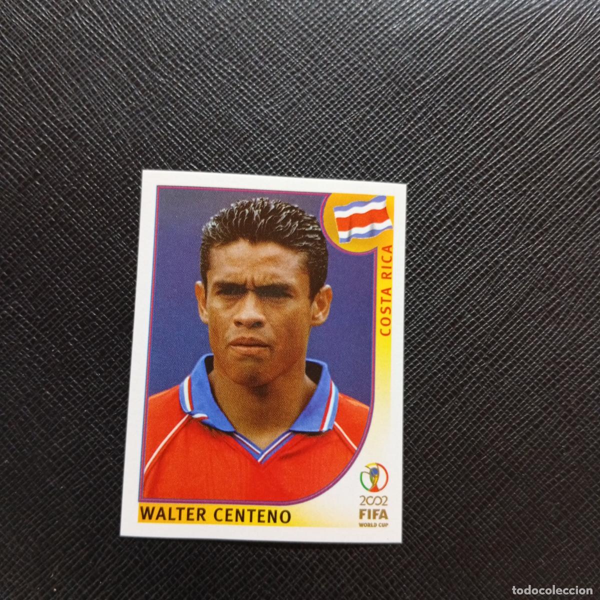 Football Stickers: 232 WALTER CENTENO COSTA RICA PANINI 2002 MUNDIAL KOREA FUTBOL 02 CROMO - SIN PEGAR - A156 PG505