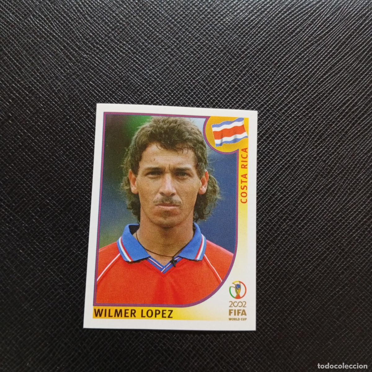 Football Stickers: 233 WILMAR LOPEZ COSTA RICA PANINI 2002 MUNDIAL KOREA FUTBOL 02 CROMO - SIN PEGAR - A156 PG505