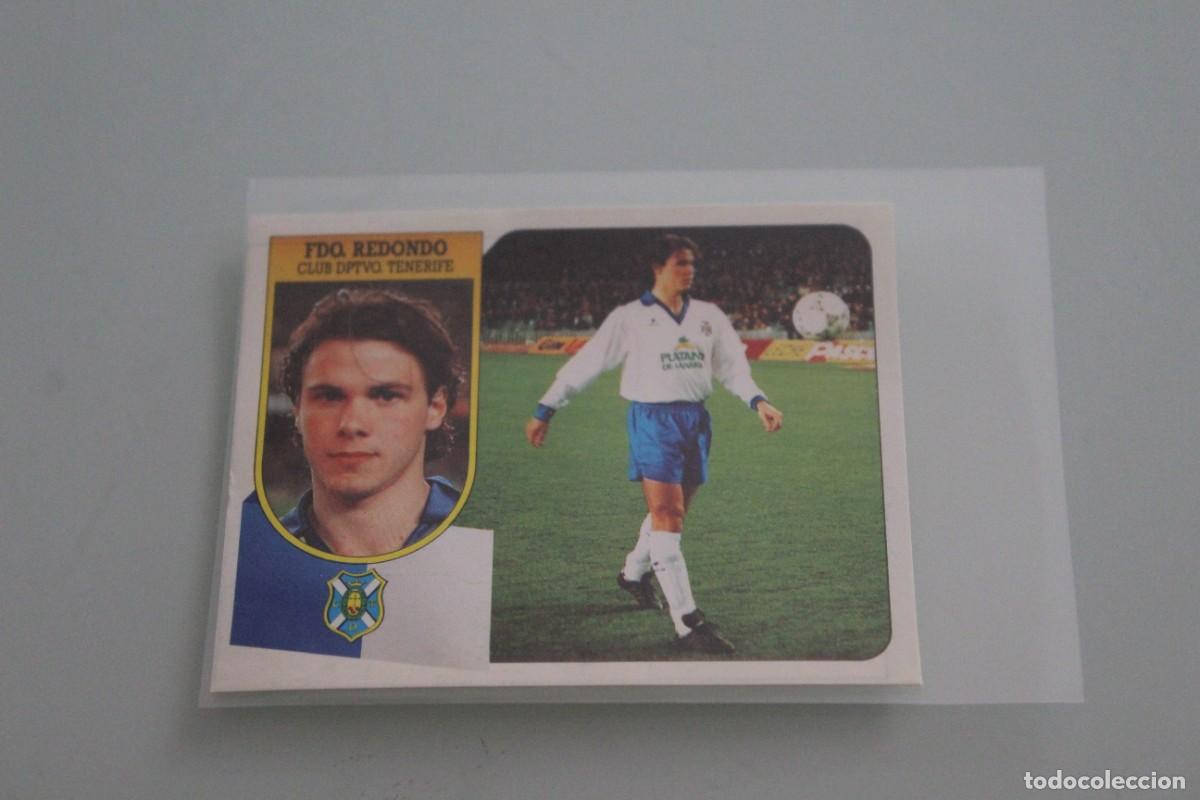 Football Stickers: ESTE 91 92 FERNANDO REDONDO RECUPERADO DE &Aacute;LBUM