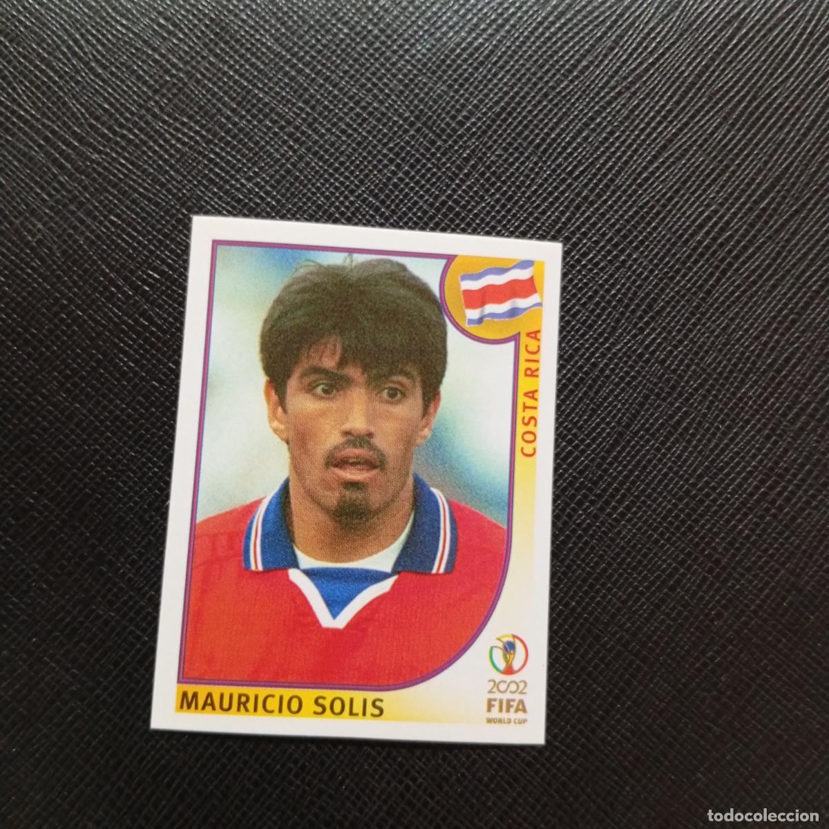 Football Stickers: 235 MAURICIO SOLIS COSTA RICA PANINI 2002 MUNDIAL KOREA FUTBOL 02 CROMO - SIN PEGAR - A156 PG505