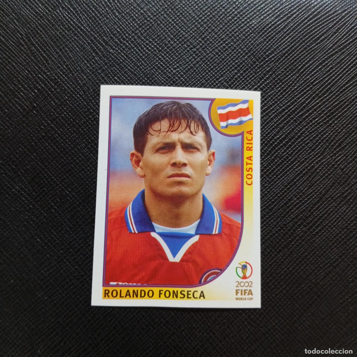 Football Stickers: 237 ROLANDO FONSECA COSTA RICA PANINI 2002 MUNDIAL KOREA FUTBOL 02 CROMO - SIN PEGAR - A156 PG505