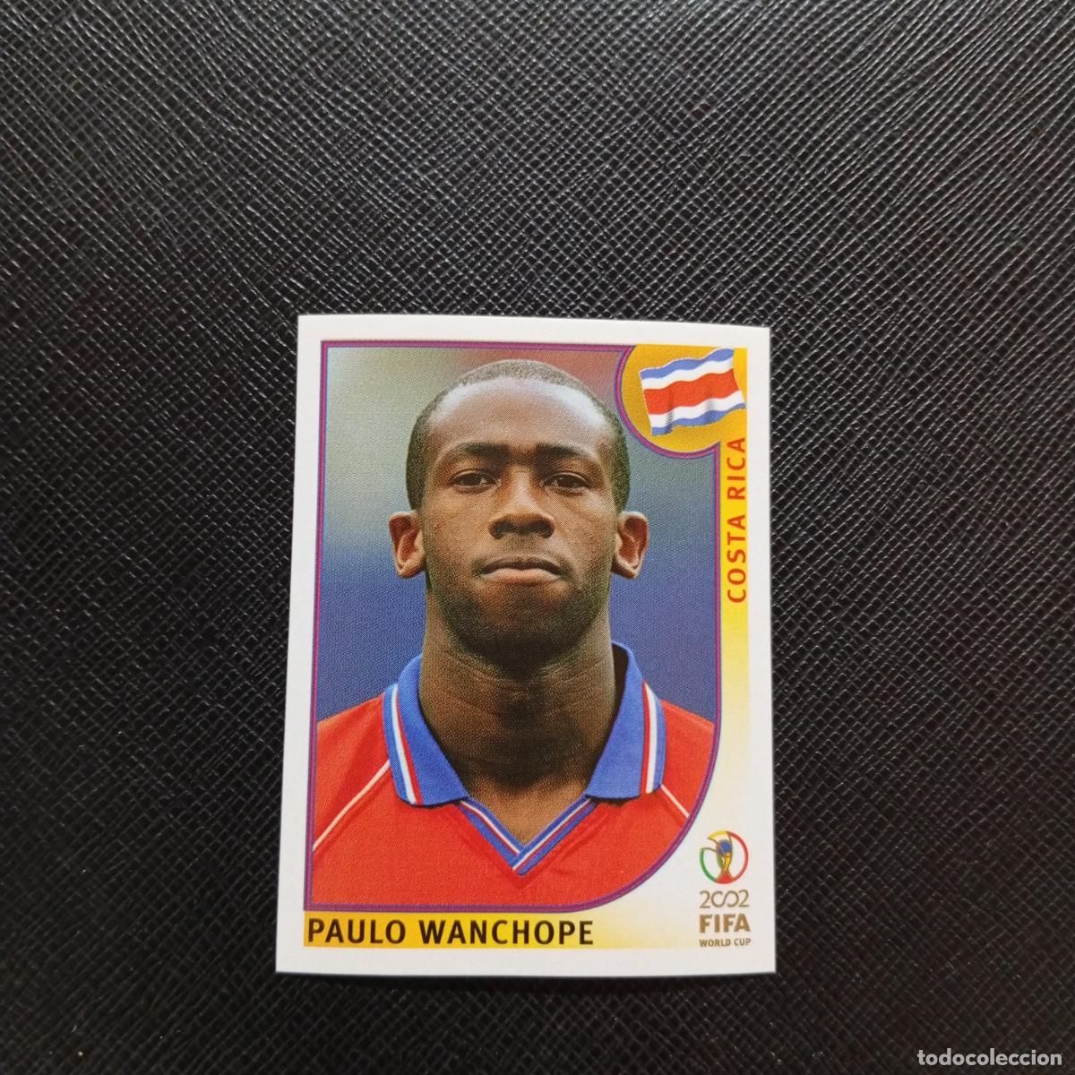 Football Stickers: 238 PAULO WANCHOPE COSTA RICA PANINI 2002 MUNDIAL KOREA FUTBOL 02 CROMO - SIN PEGAR - A156 PG505