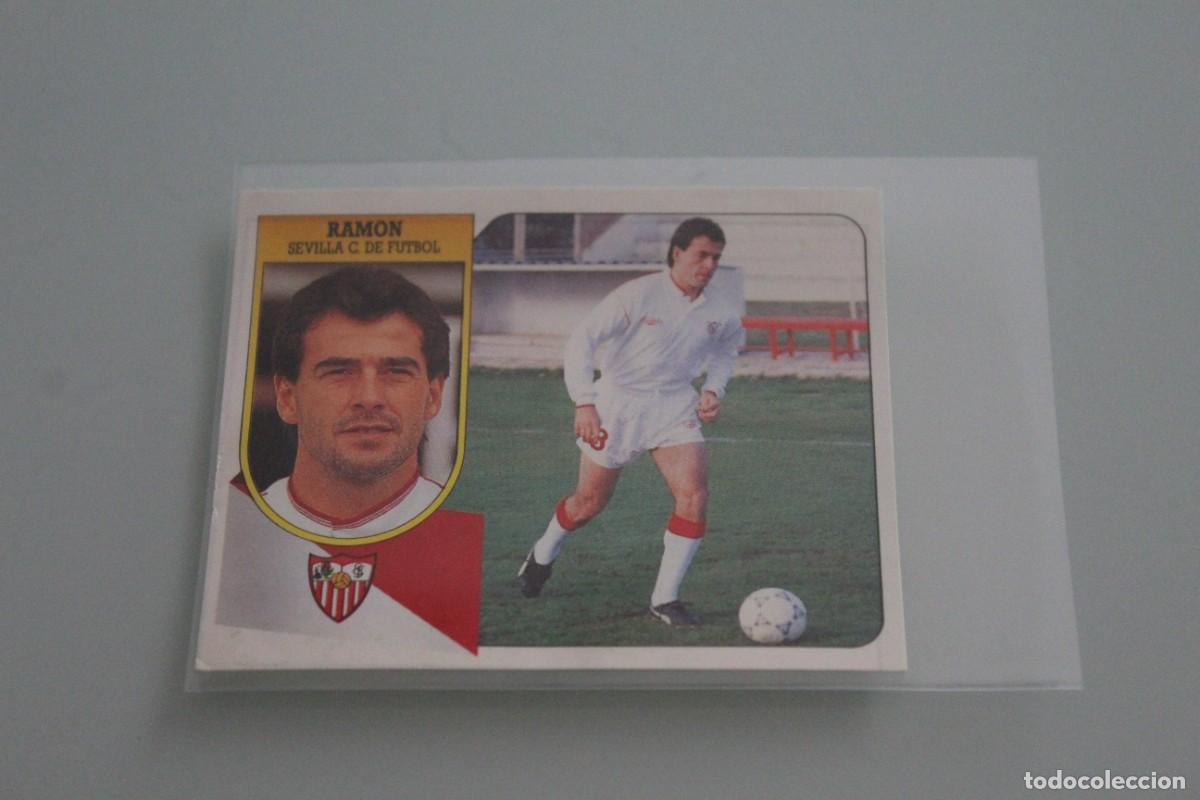 Football Stickers: ESTE 91 92 RAM&Oacute;N RECUPERADO DE &Aacute;LBUM