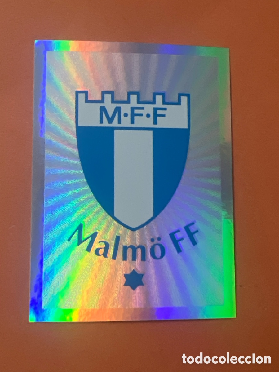 Football Stickers: C6912. 62 UCL CHAMPIONS LEAGUE 2015 16 CLUB LOGO ESCUDO - MALM&Ouml; FF -- NUEVO TOPPS 15 2016 NO PANINI