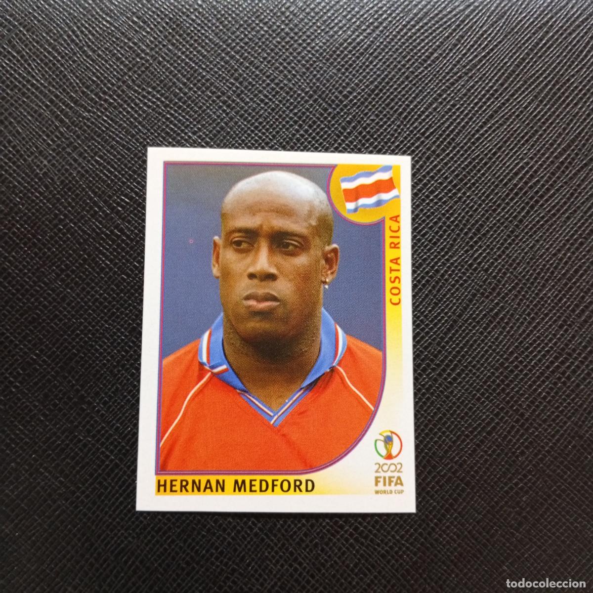 Football Stickers: 239 HERNAN MEDFORD COSTA RICA PANINI 2002 MUNDIAL KOREA FUTBOL 02 CROMO - SIN PEGAR - A156 PG505