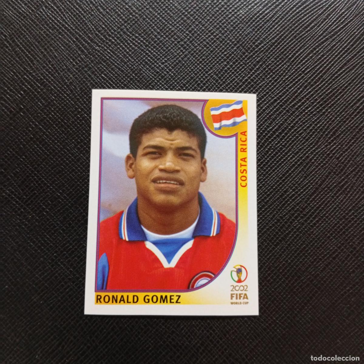 Cromos de Futebol: 240 RONALD GOMEZ COSTA RICA PANINI 2002 MUNDIAL KOREA FUTBOL 02 CROMO - SIN PEGAR - A156 PG505
