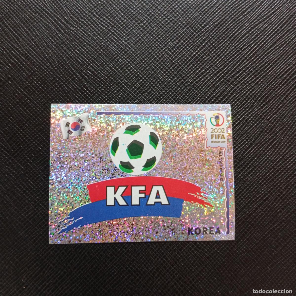 Cromos de f&uacute;tbol: 242 ESCUDO KOREA PANINI 2002 MUNDIAL KOREA FUTBOL 02 CROMO - SIN PEGAR - A156 PG505