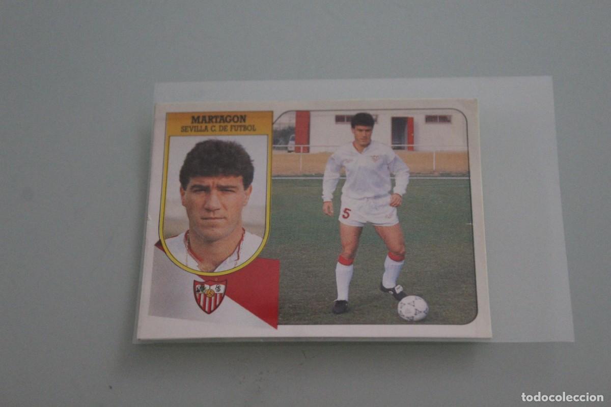 Cromos de f&uacute;tbol: ESTE 91 92 MARTAG&Oacute;N RECUPERADO DE &Aacute;LBUM