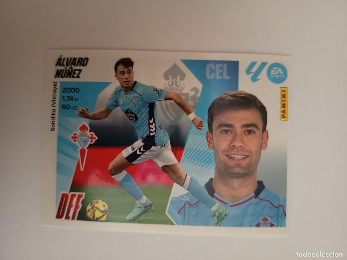 Football Stickers: CROMO FICHAJE MERCADO INVIERNO 9 &Aacute;LVARO N&Uacute;&Ntilde;EZ RC CELTA VIGO - LIGA ESTE 2025 2026 25 26 PANINI