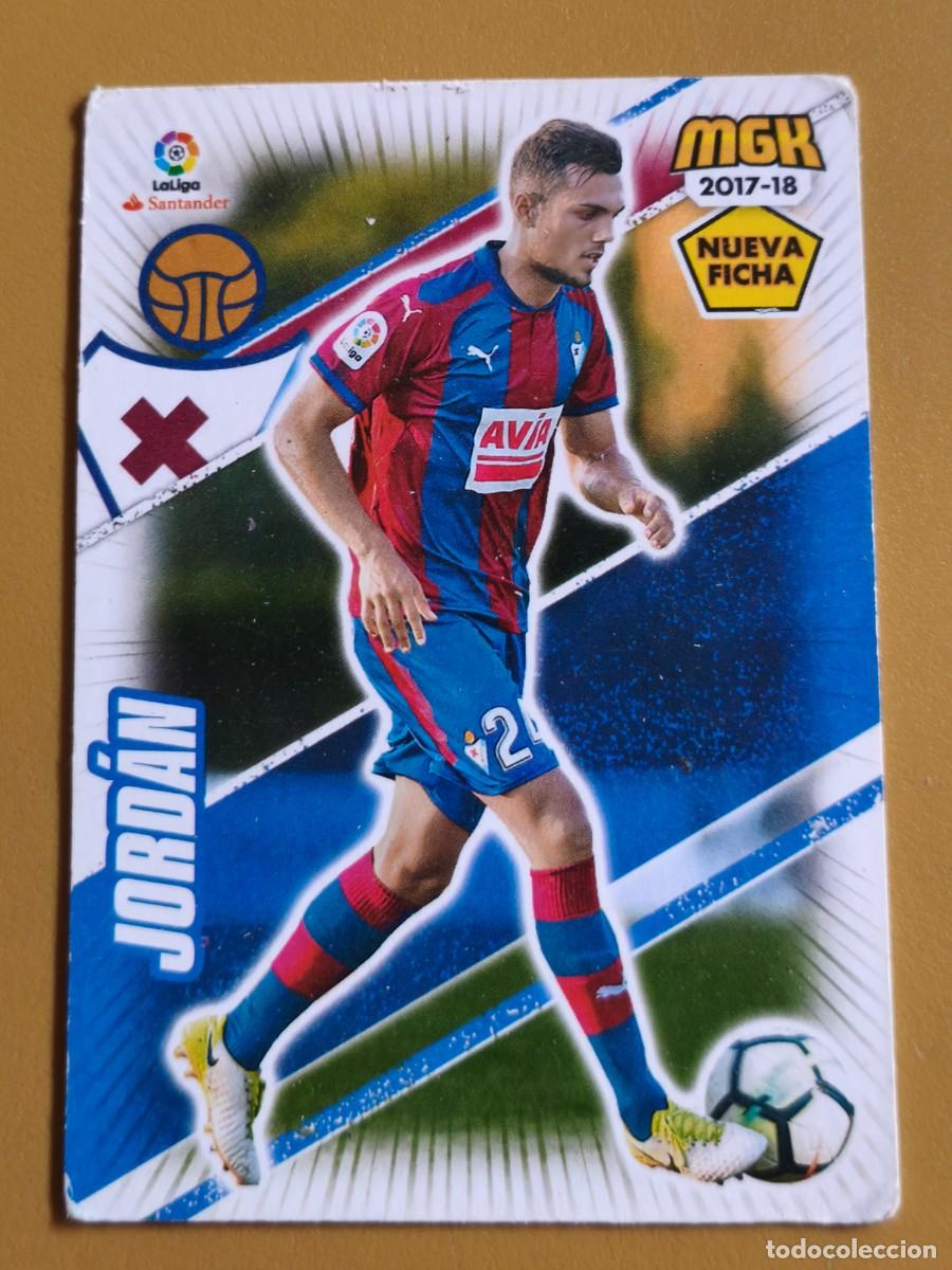 Cromos de f&uacute;tbol: jordan, 2017 18 nueva ficha