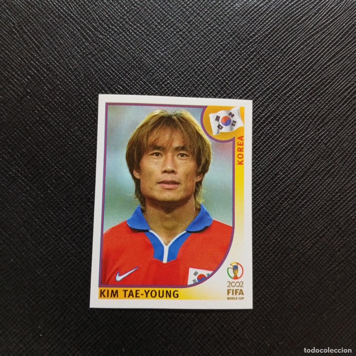 Cromos de f&uacute;tbol: 244 KIM TAE YOUNG KOREA PANINI 2002 MUNDIAL KOREA FUTBOL 02 CROMO - SIN PEGAR - A156 PG505