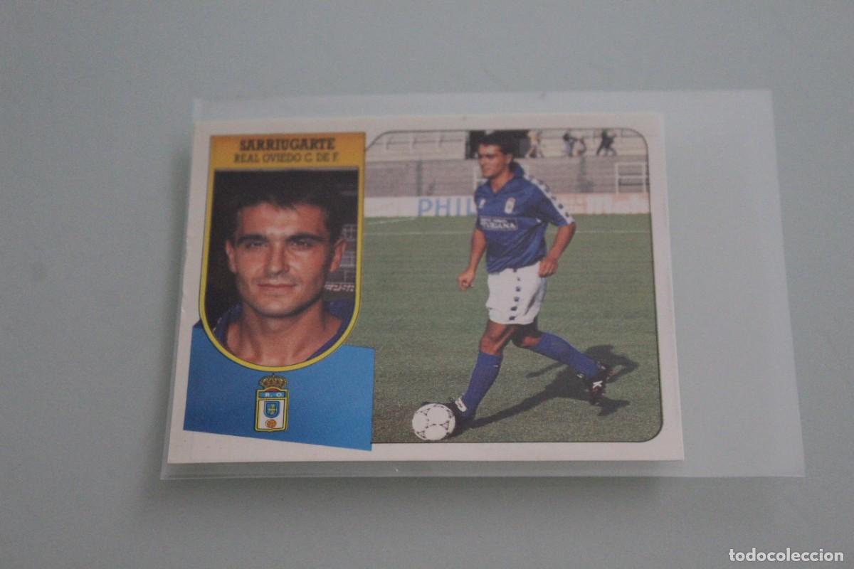 Cromos de f&uacute;tbol: ESTE 91 92 SARRIUGARTE RECUPERADO DE &Aacute;LBUM