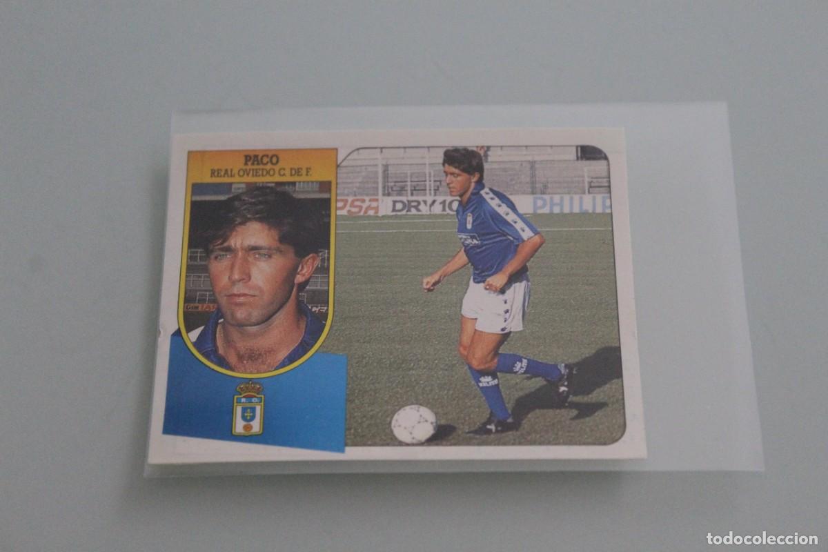 Cromos de f&uacute;tbol: ESTE 91 92 PACO RECUPERADO DE &Aacute;LBUM