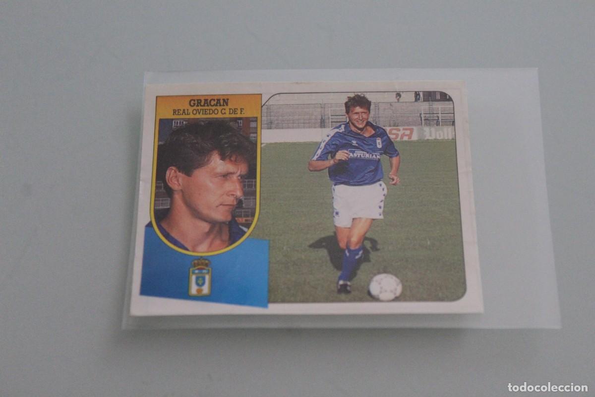 Cromos de f&uacute;tbol: ESTE 91 92 GRACAN RECUPERADO DE &Aacute;LBUM