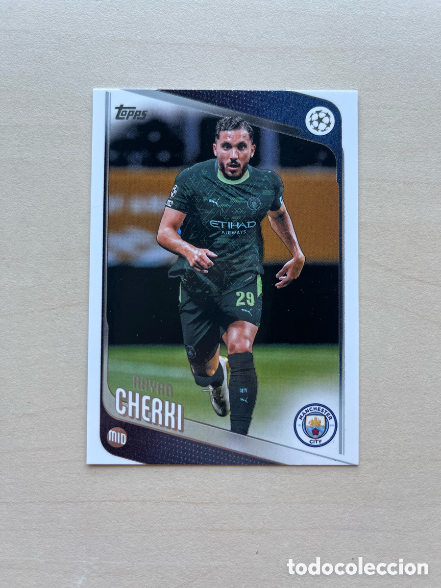 Fu&szlig;ball-Sticker: Rayan Cherki Topps Flagship 2025-26 - Manchester City