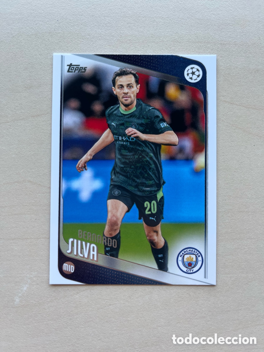 Cromos de f&uacute;tbol: Bernardo Silva Topps Flagship 2025-26 - Manchester City