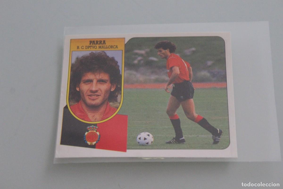 Cromos de f&uacute;tbol: ESTE 91 92 PARRA RECUPERADO DE &Aacute;LBUM