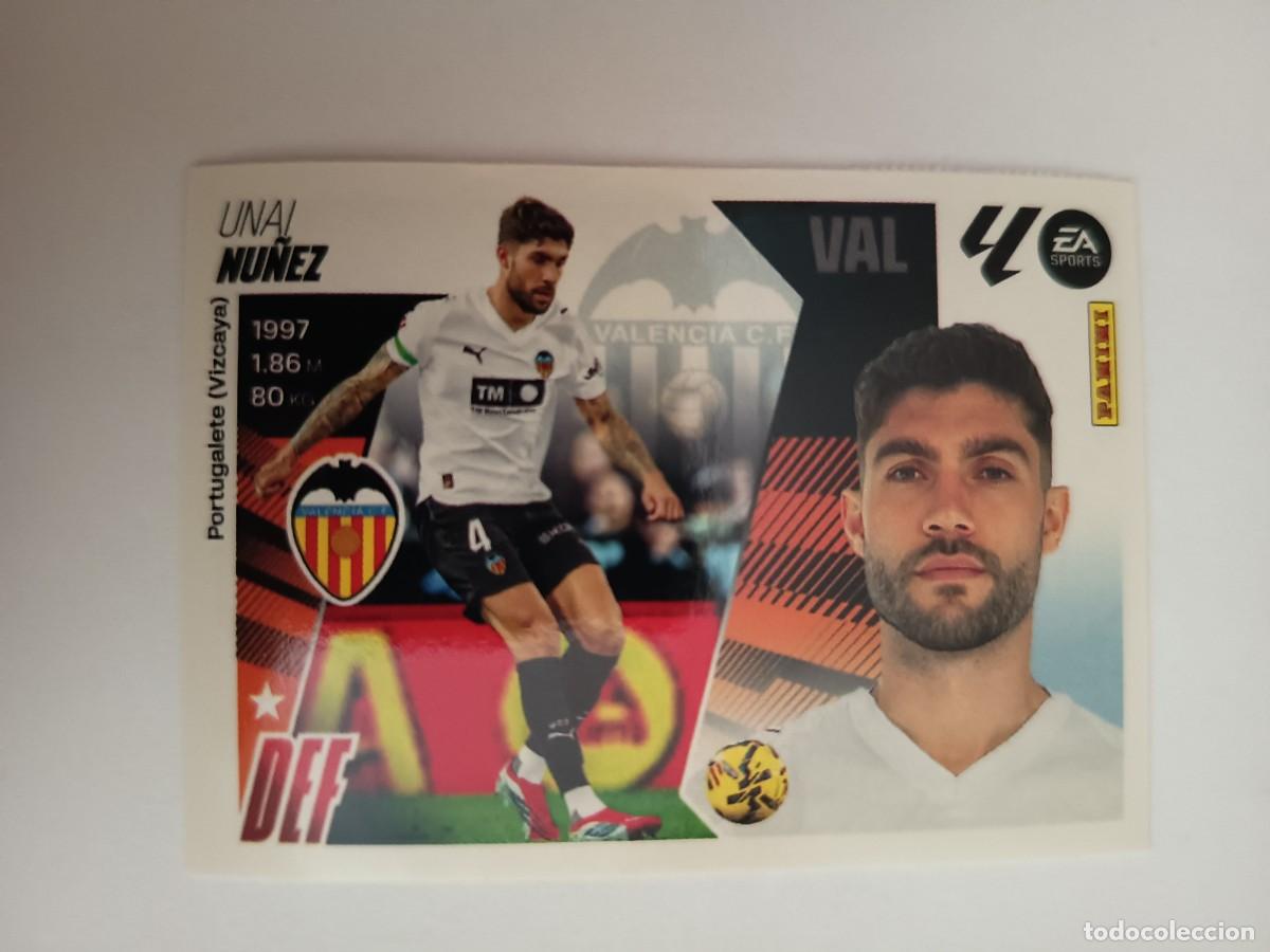 Fu&szlig;ball-Sticker: CROMO FICHAJE MERCADO INVIERNO 34 UNAI NU&Ntilde;EZ VALENCIA CF - LIGA ESTE 2025 2026 25 26 PANINI