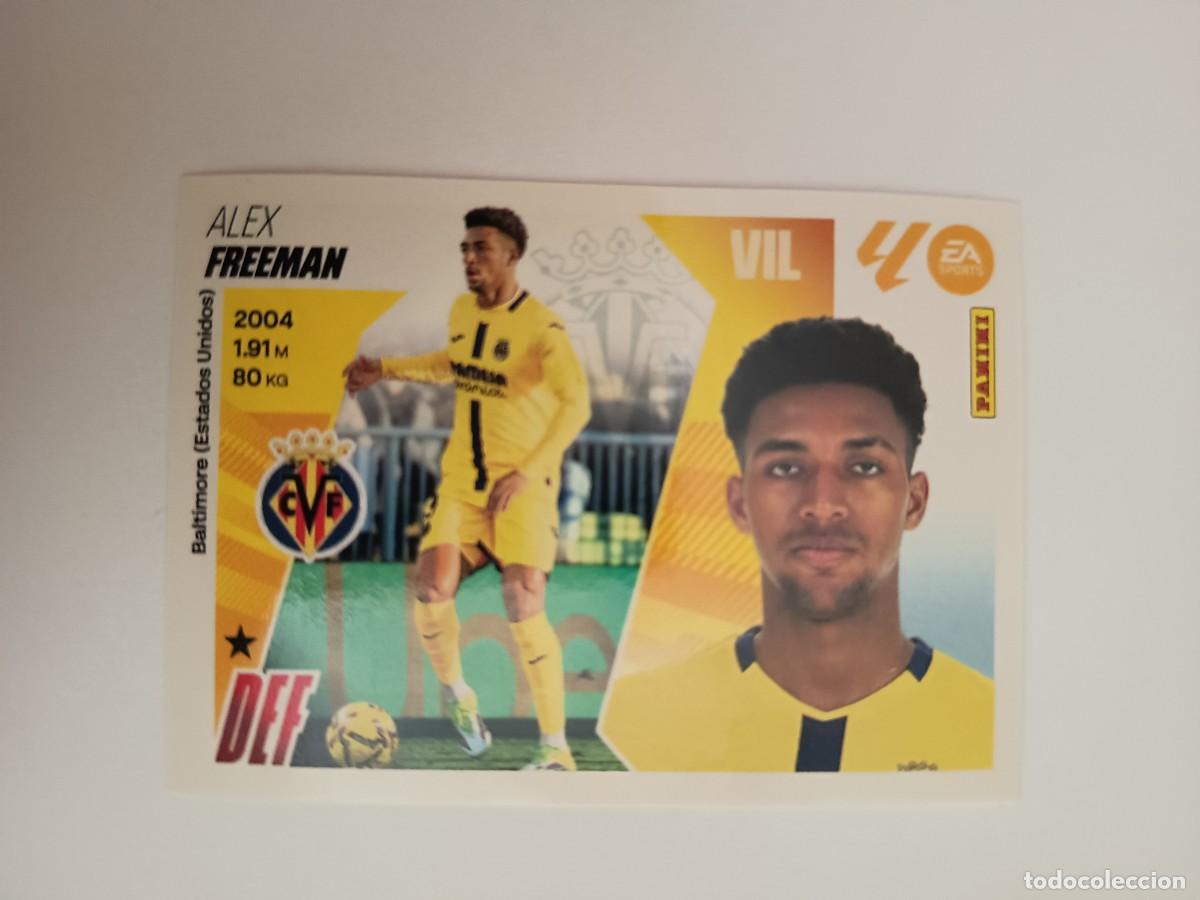 Cromos de f&uacute;tbol: CROMO FICHAJE MERCADO INVIERNO 37 ALEX FREEMAN VILLARREAL CF - LIGA ESTE 2025 2026 25 26 PANINI