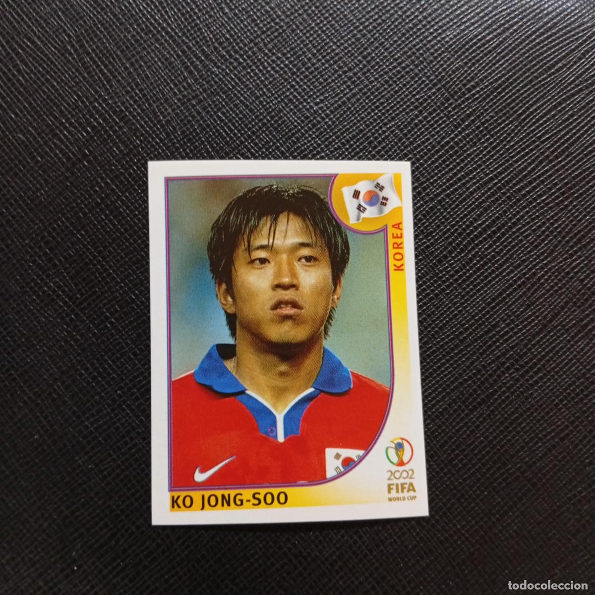 Cromos de f&uacute;tbol: 252 KO JONG SOO KOREA PANINI 2002 MUNDIAL KOREA FUTBOL 02 CROMO - SIN PEGAR - A156 PG514