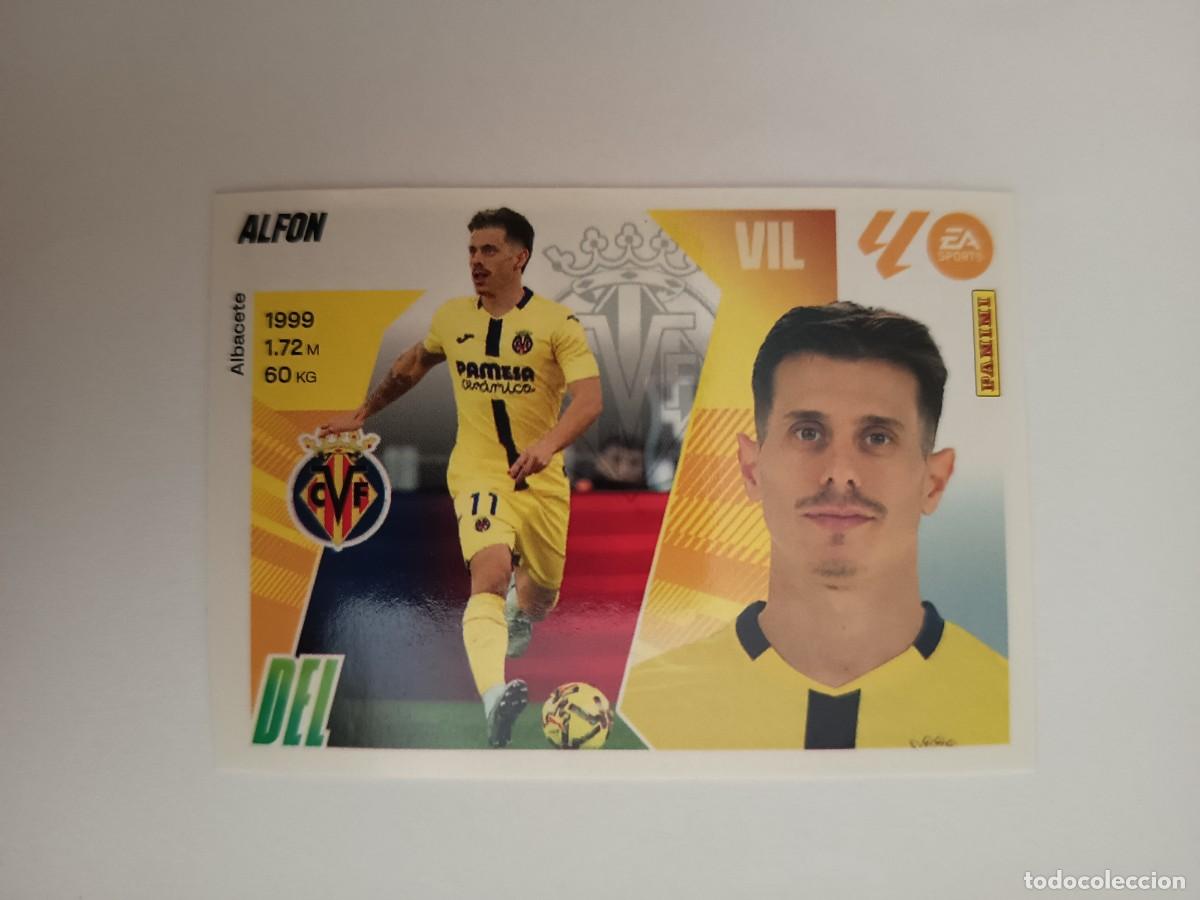 Football Stickers: CROMO FICHAJE MERCADO INVIERNO 38 ALFON GONZ&Aacute;LEZ VILLARREAL CF - LIGA ESTE 2025 2026 25 26 PANINI