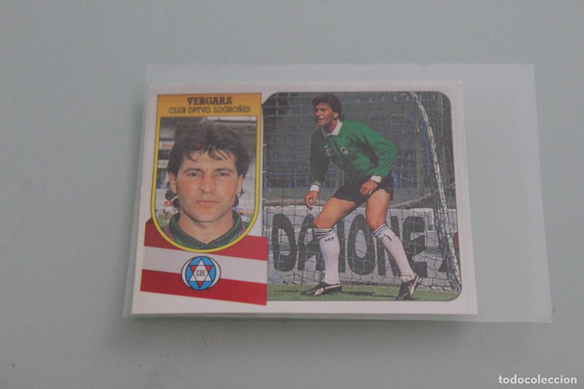 Football Stickers: ESTE 91 92 VERGARA RECUPERADO DE &Aacute;LBUM