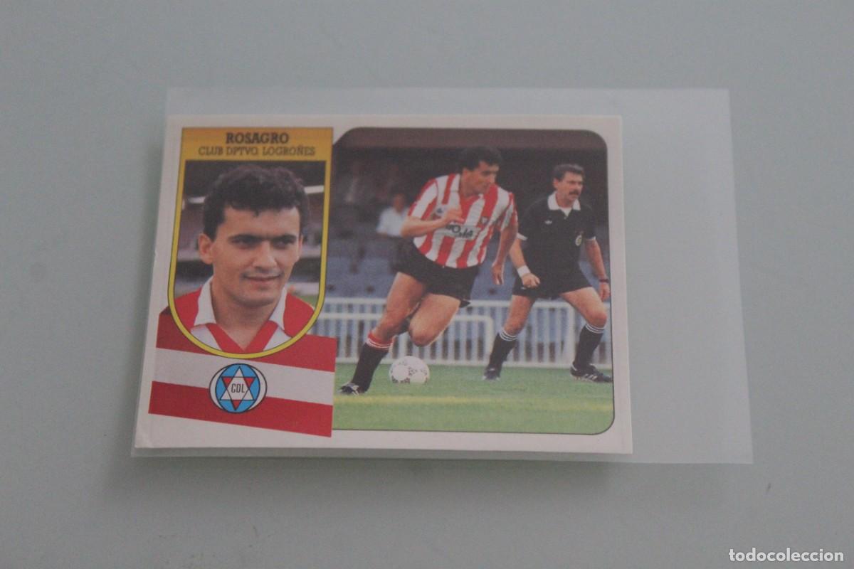 Football Stickers: ESTE 91 92 ROSAGRO RECUPERADO DE &Aacute;LBUM