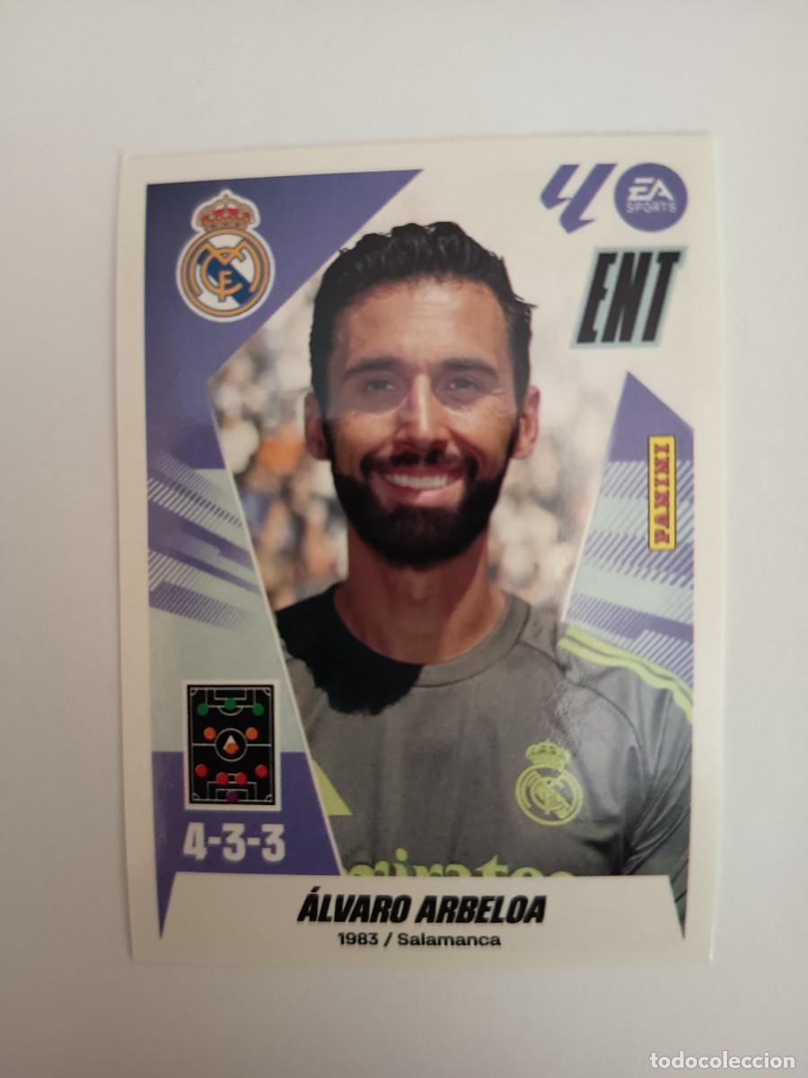 Football Stickers: CROMO MERCADO INVIERNO 40 &Aacute;LVARO ARBELOA ENTRENADOR REAL MADRID - LIGA ESTE 2025 2026 25 26 PANINI