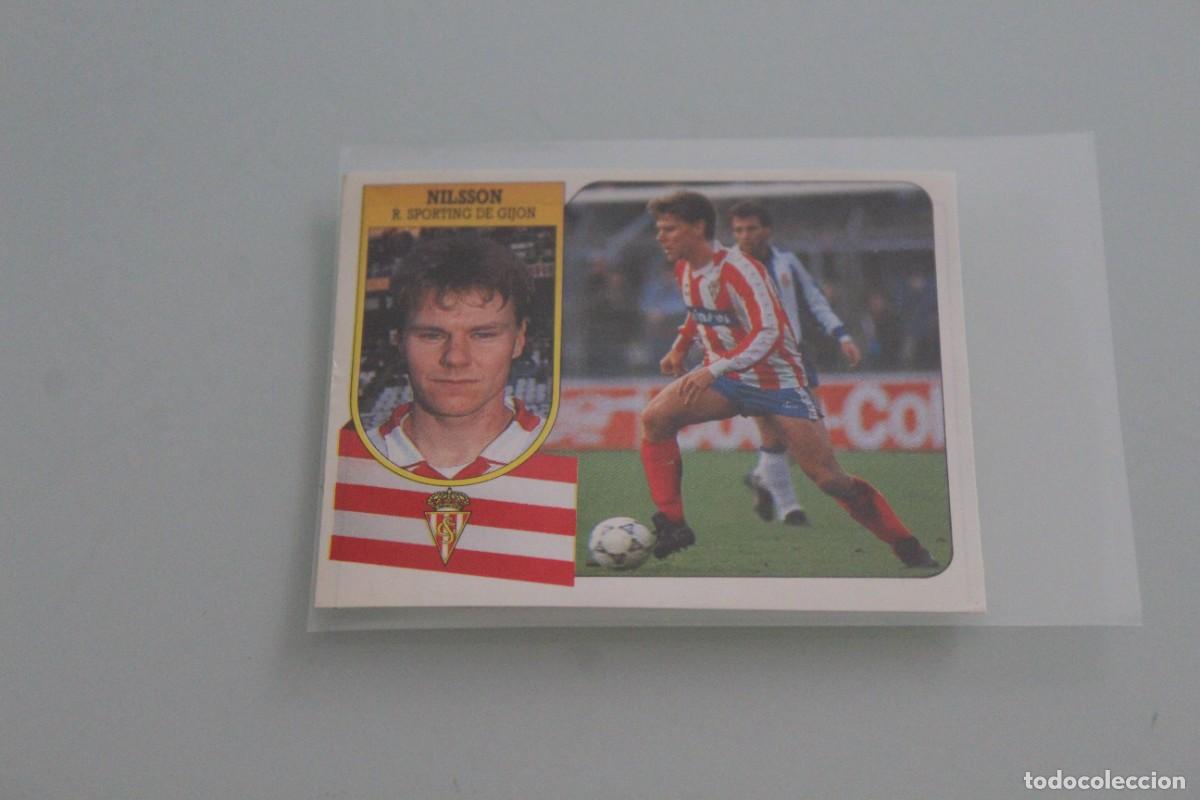 Cromos de f&uacute;tbol: ESTE 91 92 NILSSON RECUPERADO DE &Aacute;LBUM