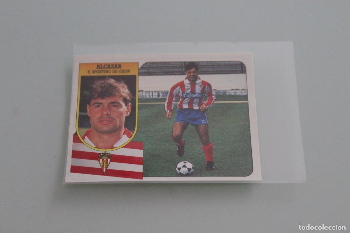 Cromos de f&uacute;tbol: ESTE 91 92 ALC&Aacute;ZAR RECUPERADO DE &Aacute;LBUM