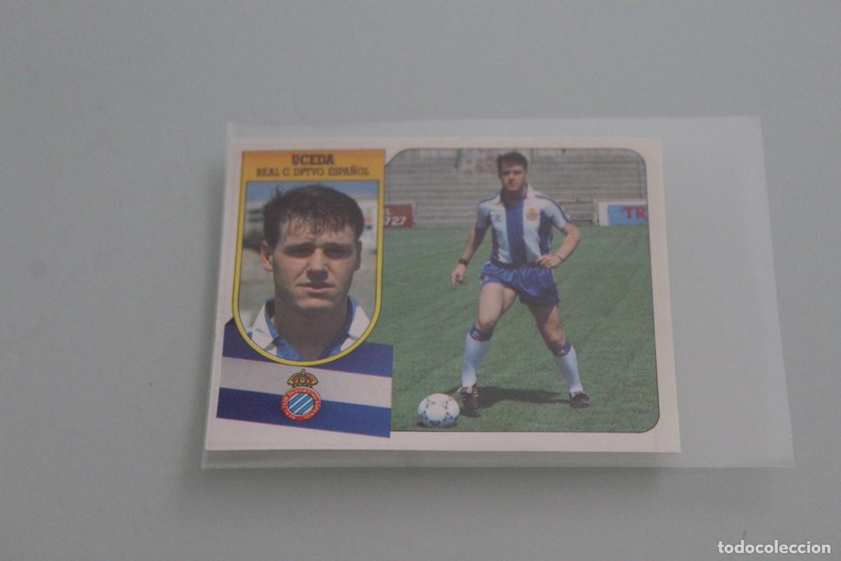 Cromos de f&uacute;tbol: ESTE 91 92 UCEDA RECUPERADO DE &Aacute;LBUM