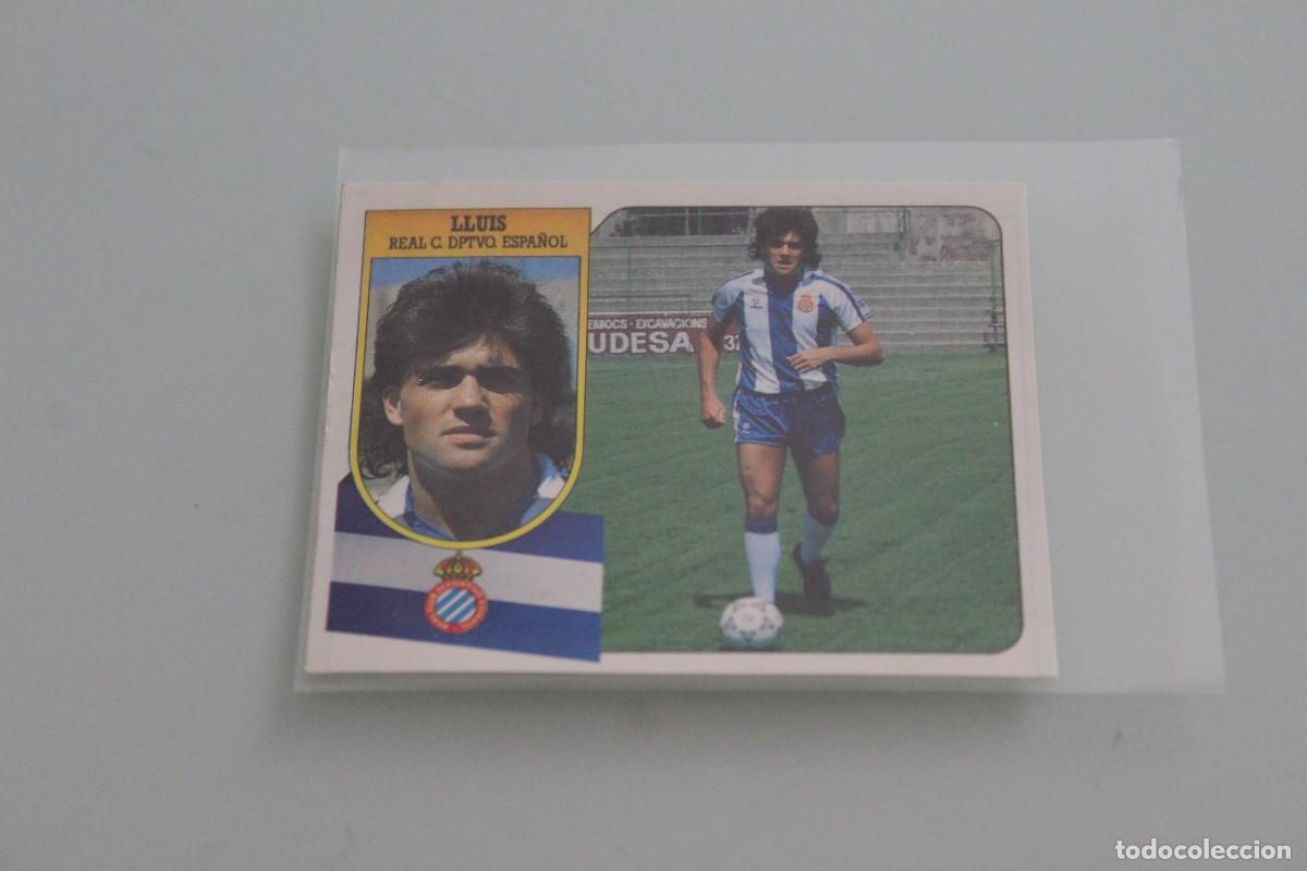 Cromos de f&uacute;tbol: ESTE 91 92 LLUIS RECUPERADO DE &Aacute;LBUM