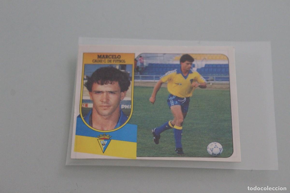 Cromos de f&uacute;tbol: ESTE 91 92 MARCELO RECUPERADO DE &Aacute;LBUM