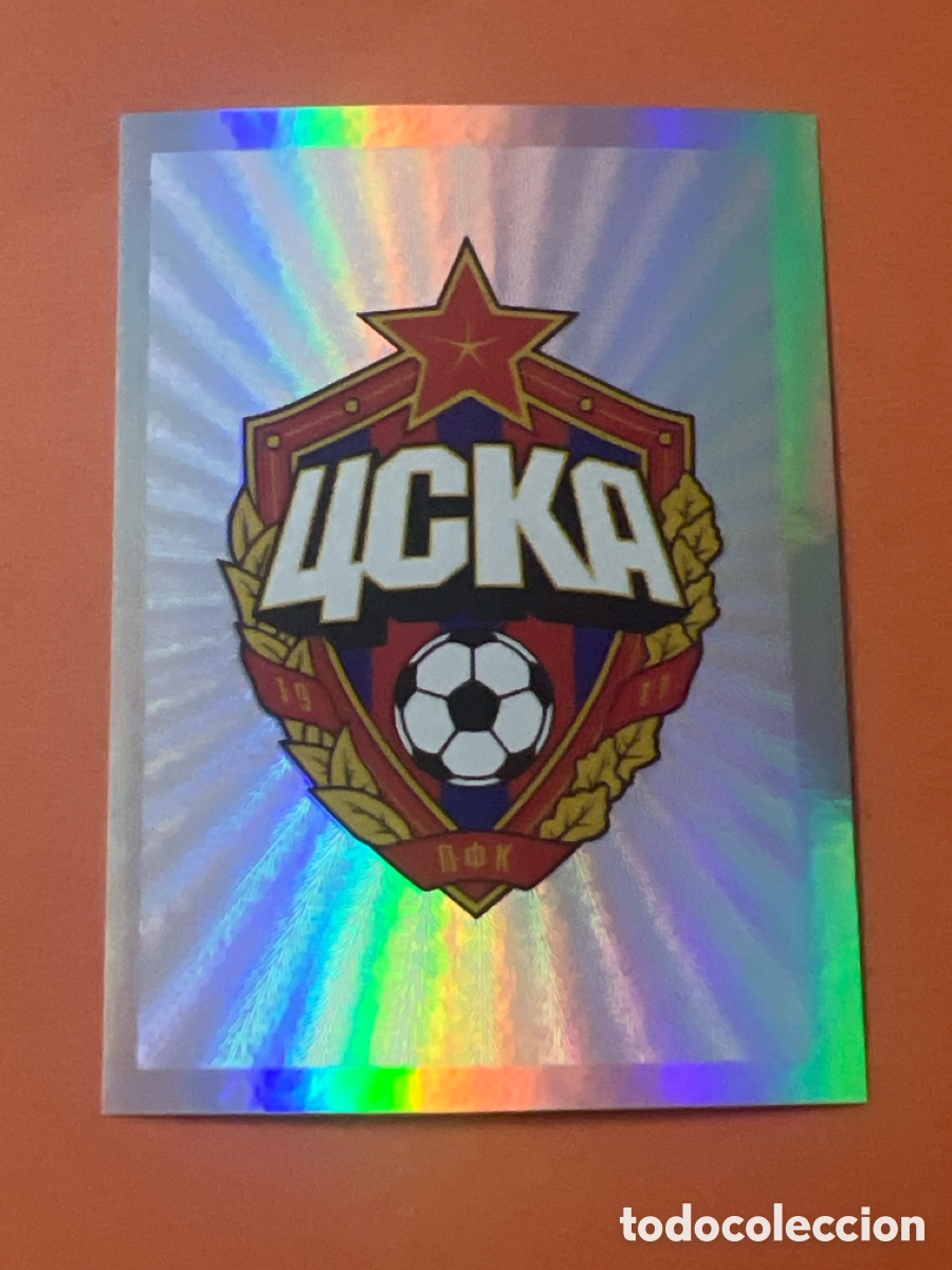 Cromos de f&uacute;tbol: TOPPS UEFA CHAMPIONS LEAGUE 2015 2016 119 ESCUDO LOGO (CSKA MOSCU) - STICKER SIN PEGAR - 15 16