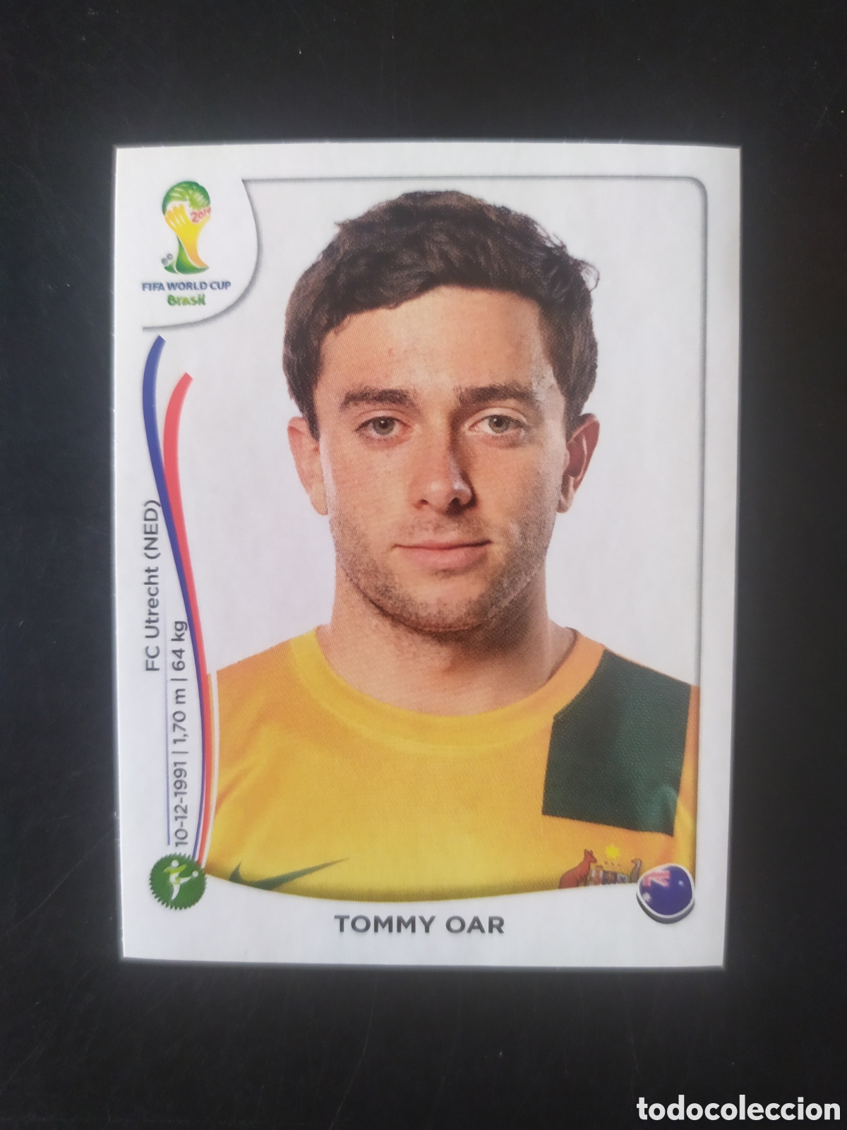 Cromos de Futebol: Mundial FIFA Brasil 2014 panini Oar n&deg; 180 Australia