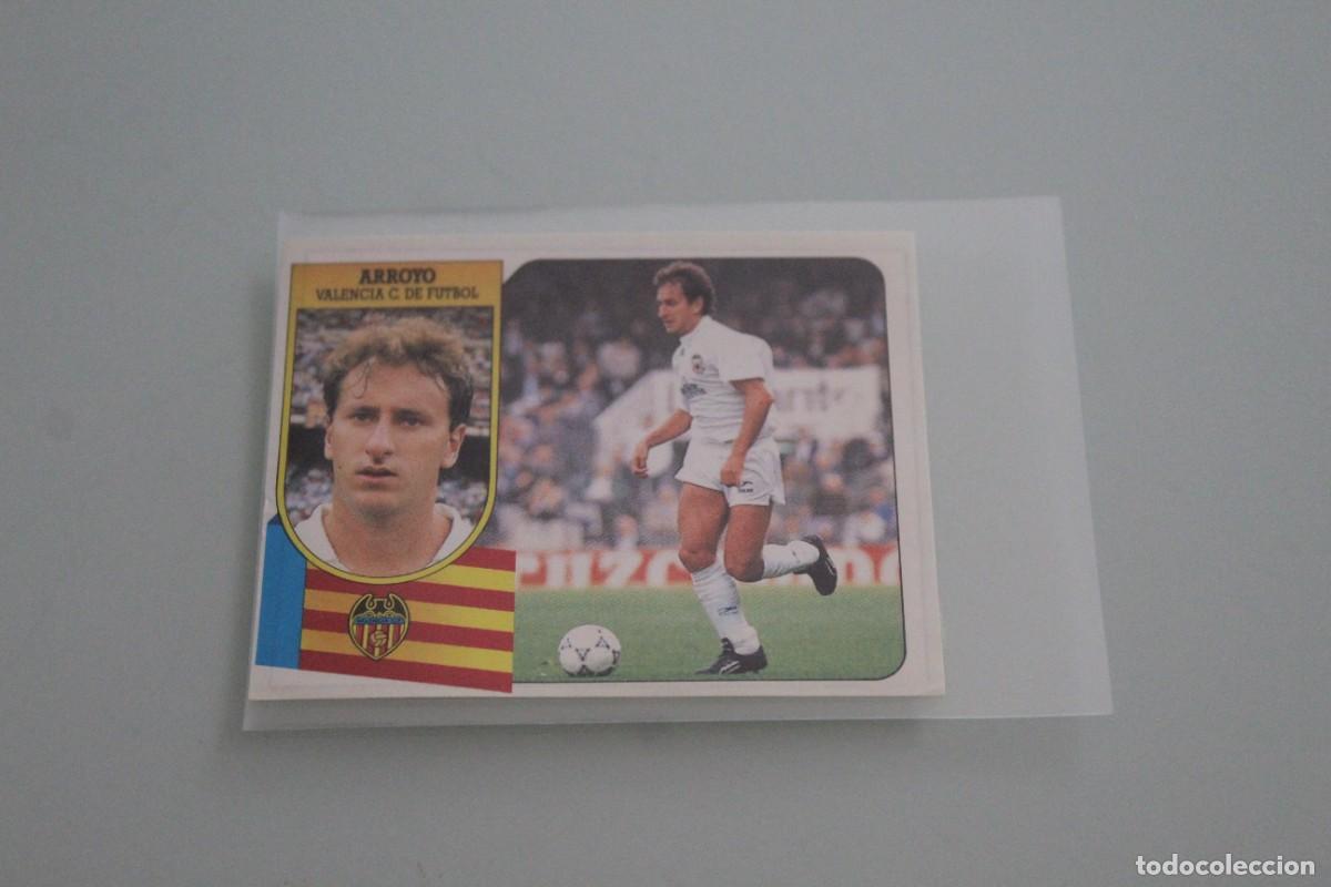 Cromos de f&uacute;tbol: ESTE 91 92 ARROYO RECUPERADO DE &Aacute;LBUM